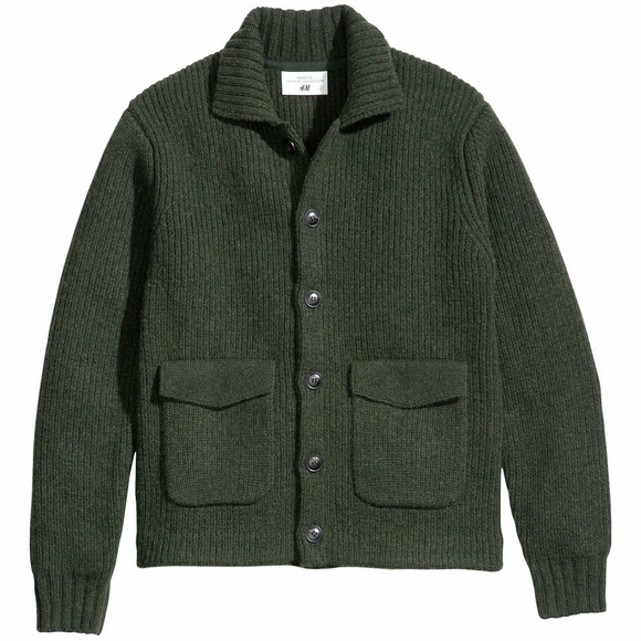 H&M Mauritz Archive Collection Wool Cardigan - sz L